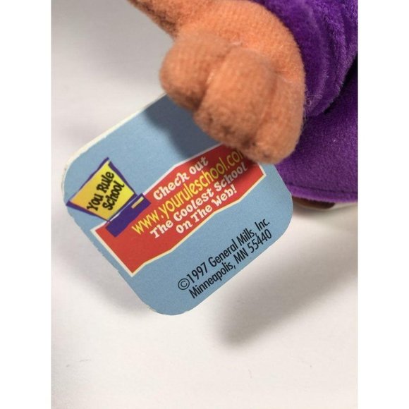 8" 1997 General Mills Breakfast Babies - Chip The Cookie Hound Plush - Picture 3 of 3